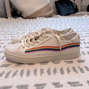 Soludos rainbow wave sneaker